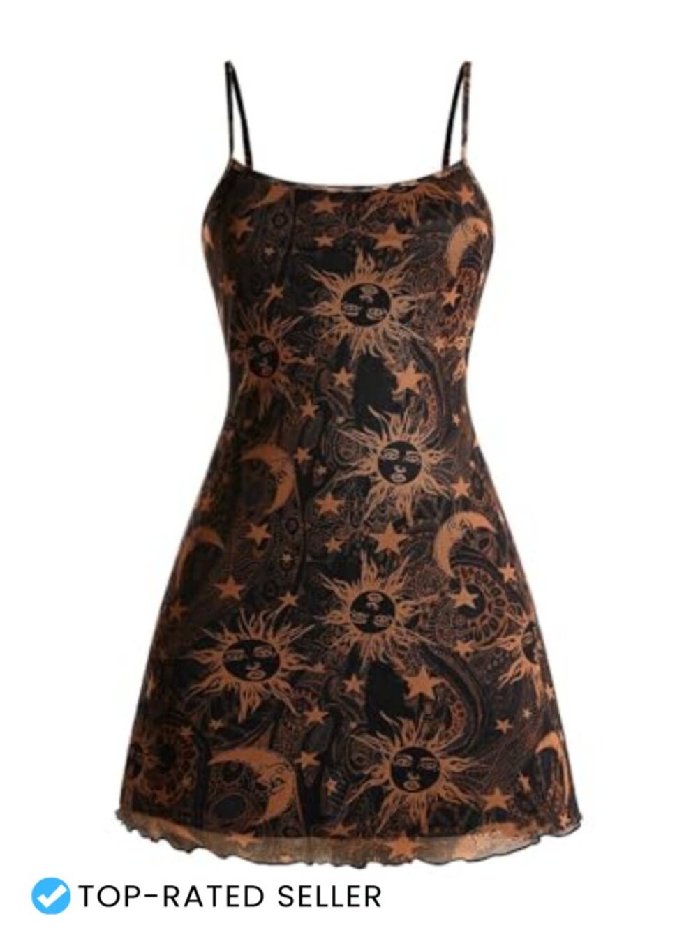 Women's Boho A-Line Mini Dress Mesh Sleeveless Backless Summer